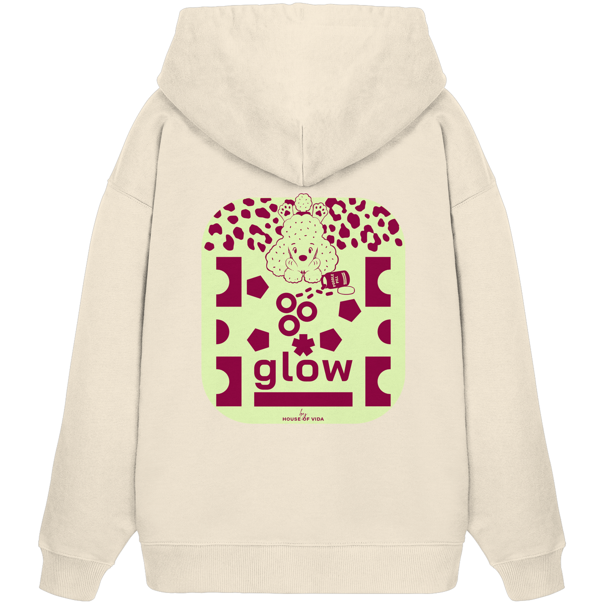 GLOW - Organic Oversize Hoodie