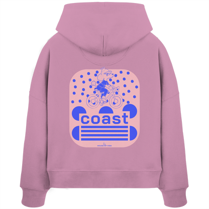 COAST - Womens Organic Boxcut Hoodie