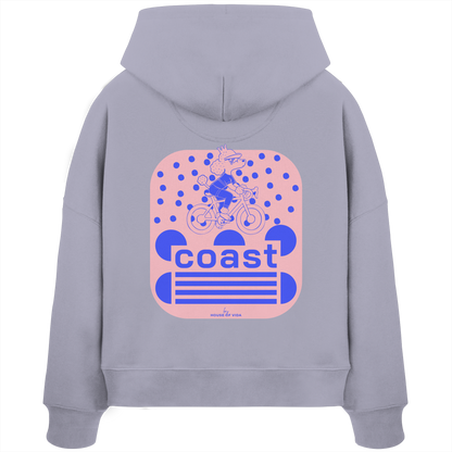 COAST - Womens Organic Boxcut Hoodie