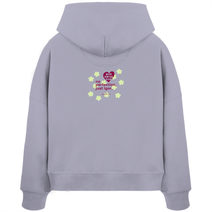 GLOW - Womens Organic Boxcut Hoodie