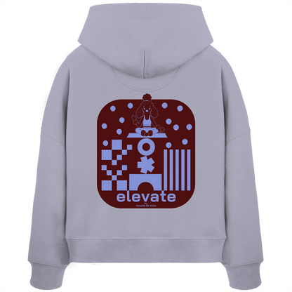 ELEVATE - Womens Organic Boxcut Hoodie