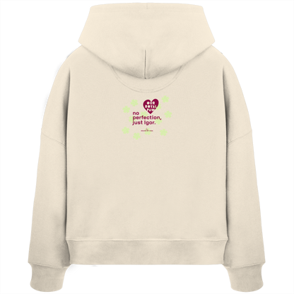 GLOW - Womens Organic Boxcut Hoodie