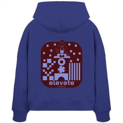 ELEVATE - Womens Organic Boxcut Hoodie