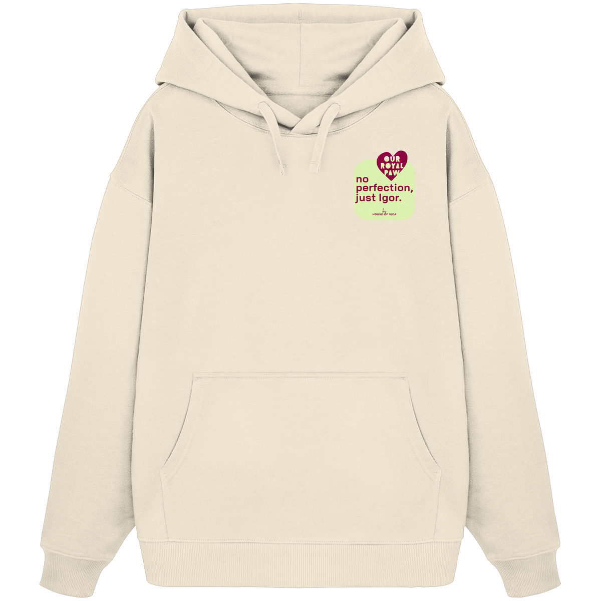 GLOW - Organic Oversize Hoodie