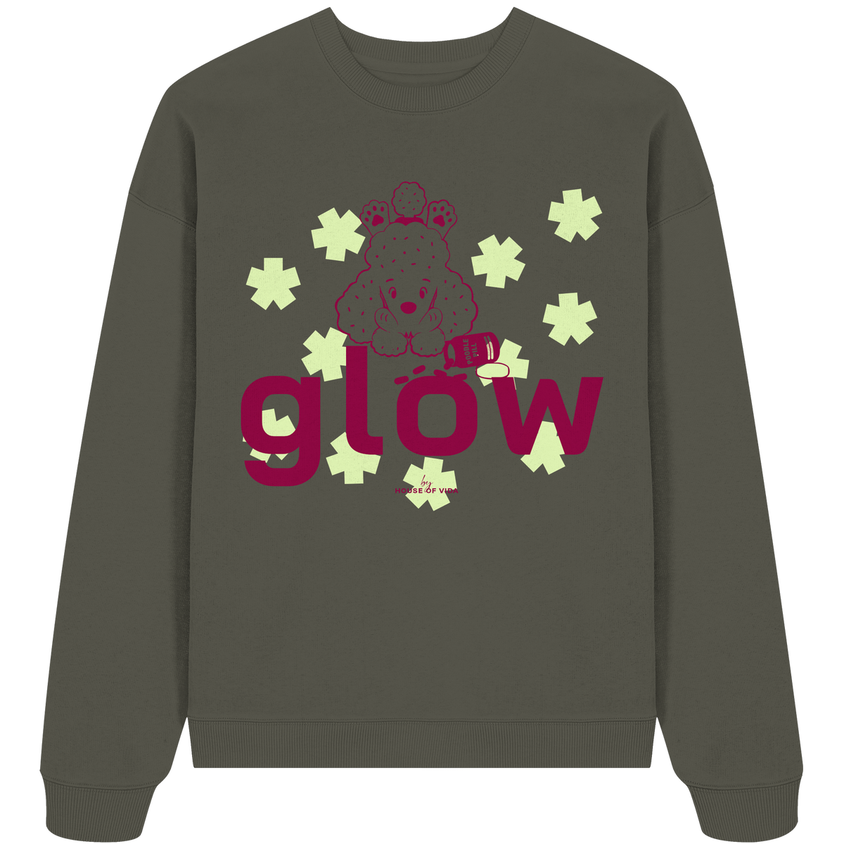 GLOW - Organic Oversize Sweatshirt