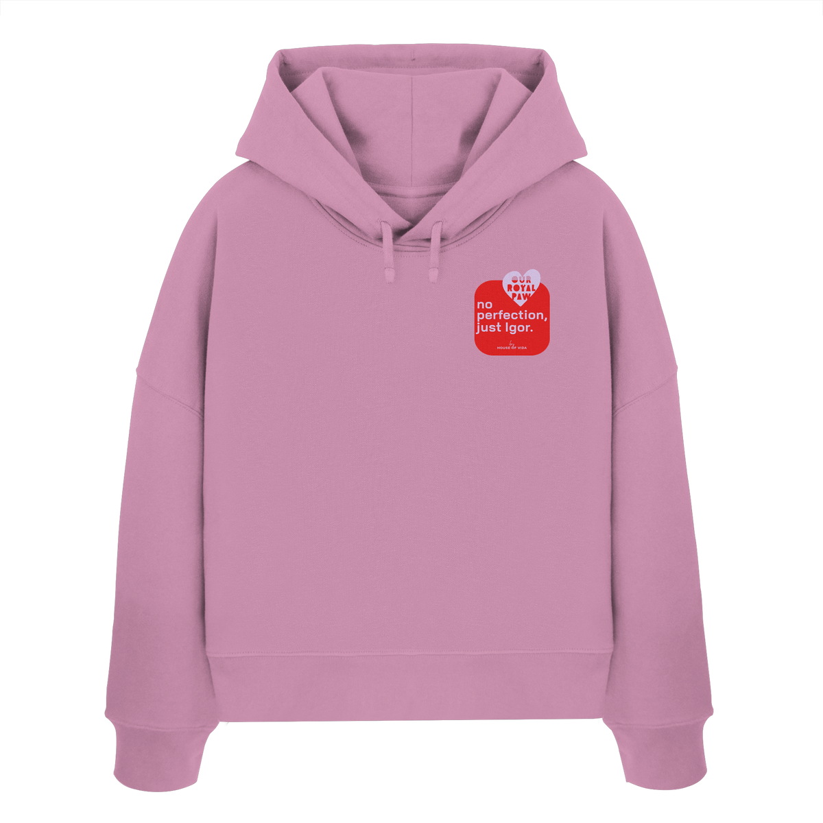PACE - Womens Organic Boxcut Hoodie