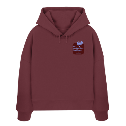ELEVATE - Womens Organic Boxcut Hoodie