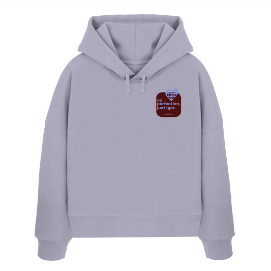 ELEVATE - Womens Organic Boxcut Hoodie
