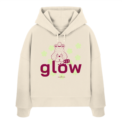 GLOW - Womens Organic Boxcut Hoodie